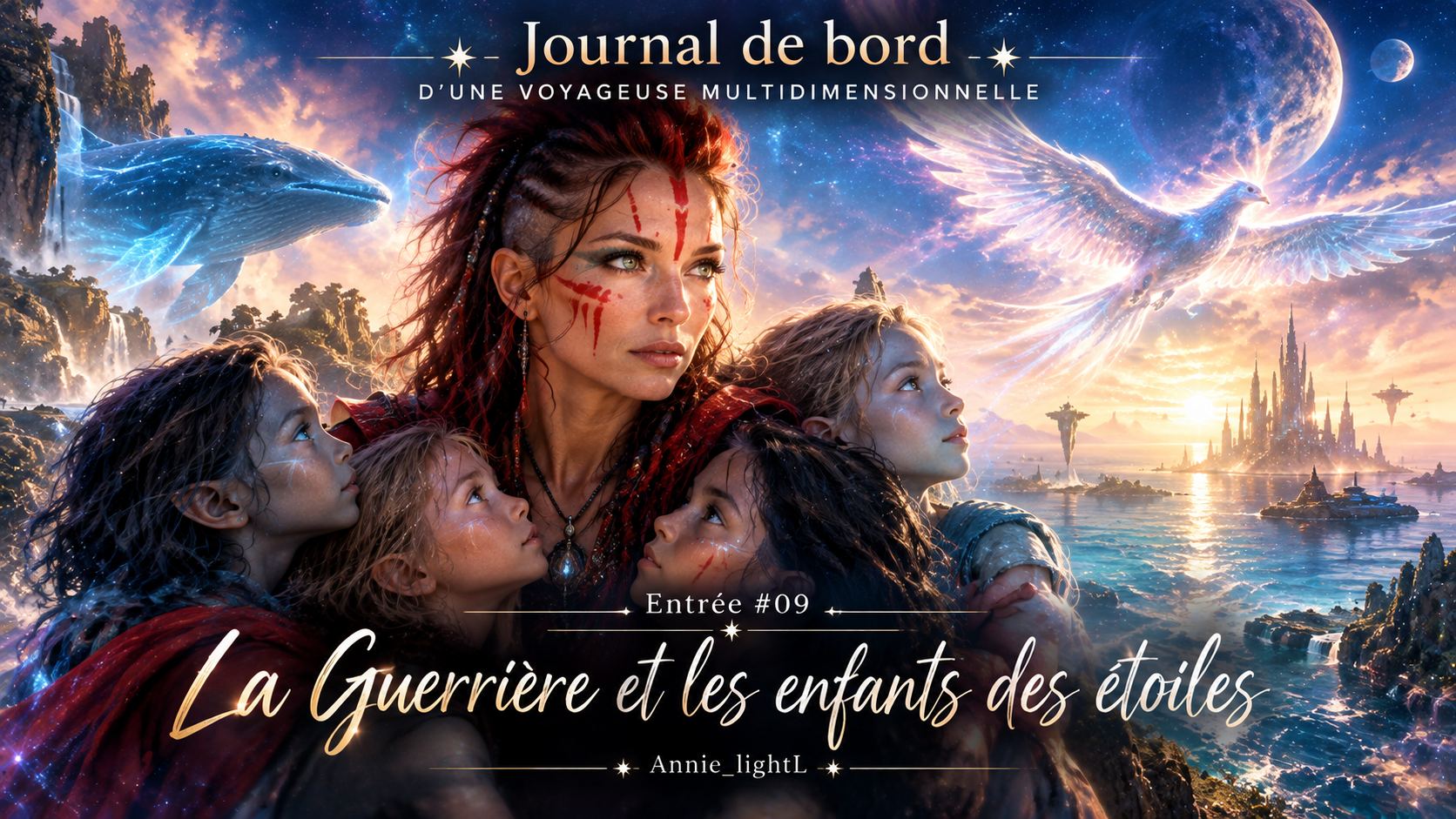 Journal de bord d&rsquo;une voyageuse multidimensionnelle – #09 La Guerrière et les enfants des étoiles